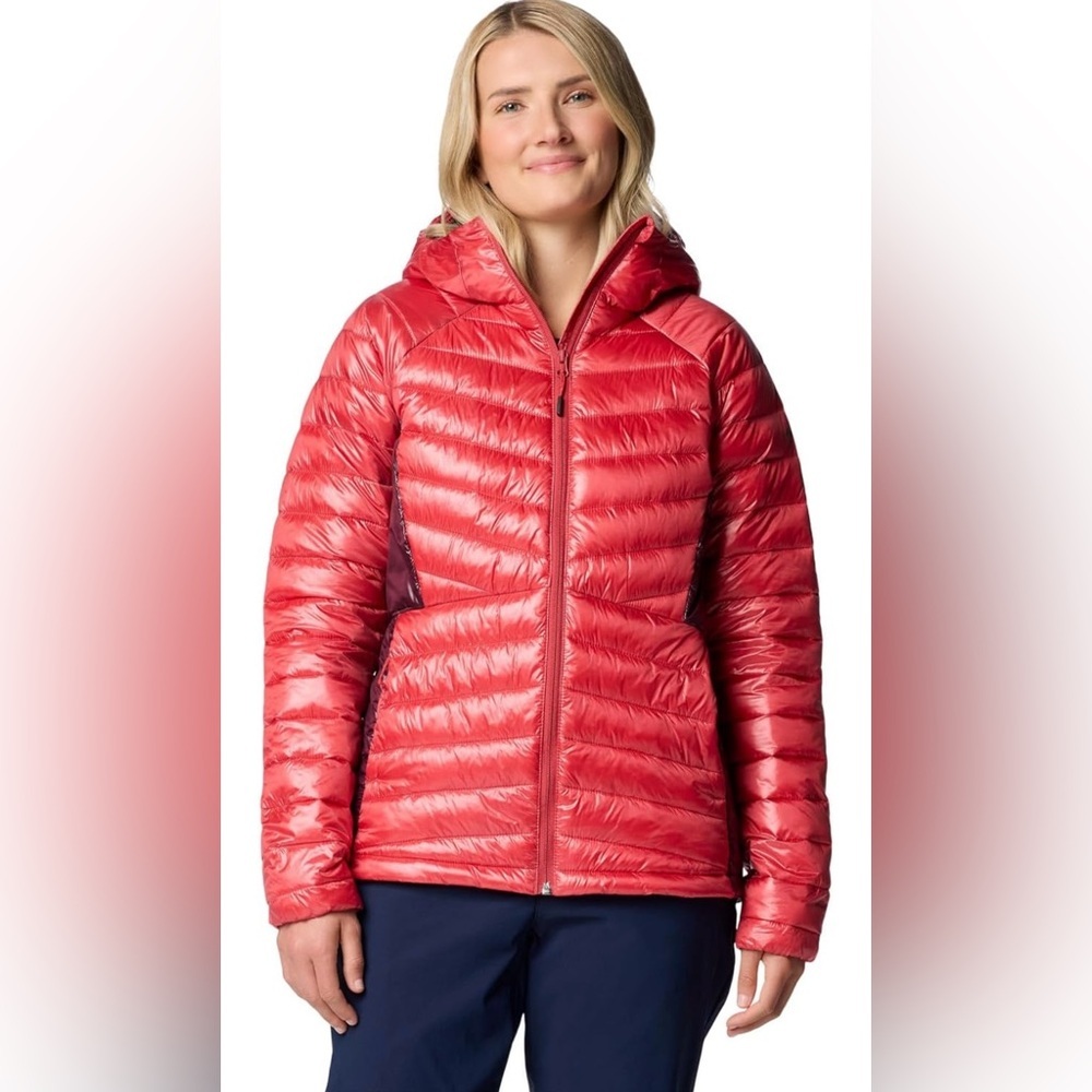 Columbia Women's Labyrinth Loop II Hooded Jacket, Daredevil/Moonvista